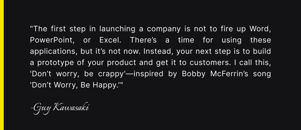 The be Crappy Quote by Gary Kawasaki
