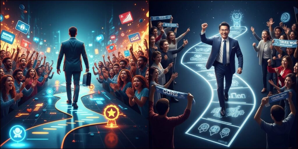 Follow the roadmap to success and establish your identity
