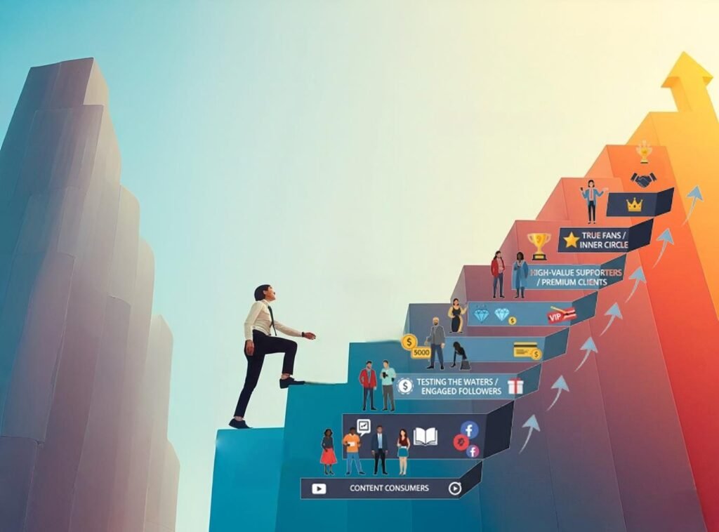 Stick to the value ladder and build a business Ecosystem